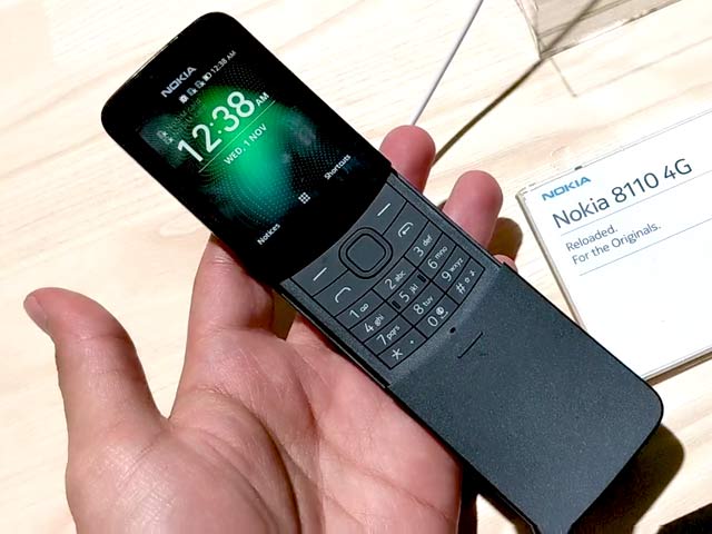 Nokia 8110 4G First Look: Iconic Feature Phone In A 4G Avatar