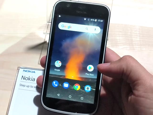 Nokia 1 Android Go Smartphone First Look