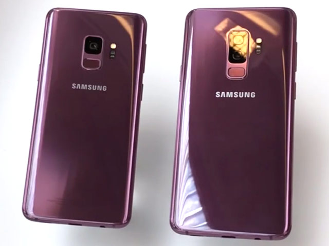 सैमसंग गैलेक्सी एस9, गैलेक्सी एस9+ का फर्स्ट लुक