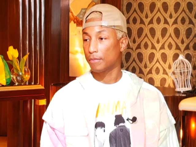 Video : I'm Like A Sponge In India, Soaking The Vibrant Culture: Pharrell Williams