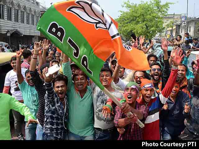 Tripura Celebrates BJP Win, Says They Voted For Development