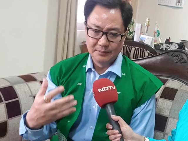 Video : There Should Be No Problem In Stitching Non-Congress Alliance In Meghalaya: Kiren Rijiju