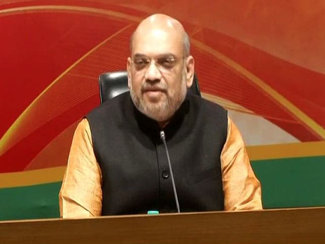 Video : 'People's Stamp On PM's Policies': Amit Shah On Results