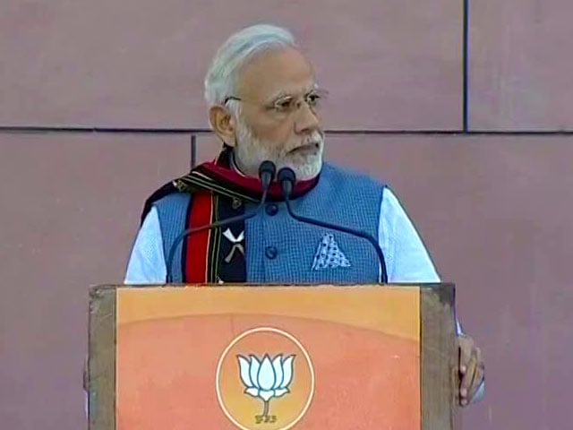 Video : From "No One" To "Won", Says PM Modi As BJP Wrests Tripura