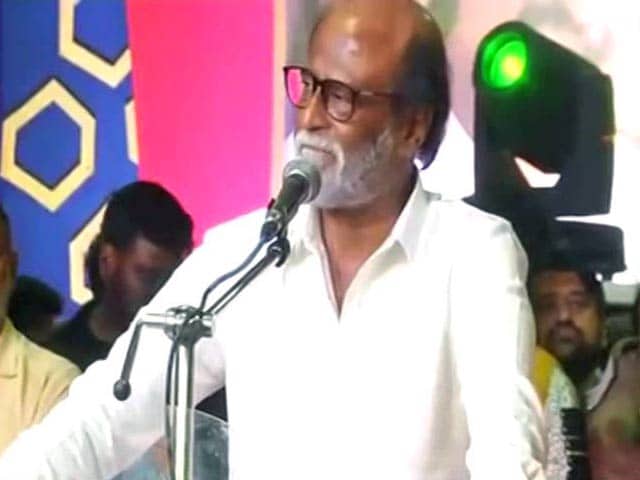 Video : "There Is Vacuum In Tamil Nadu Politics, So I Have Come In": Rajinikanth