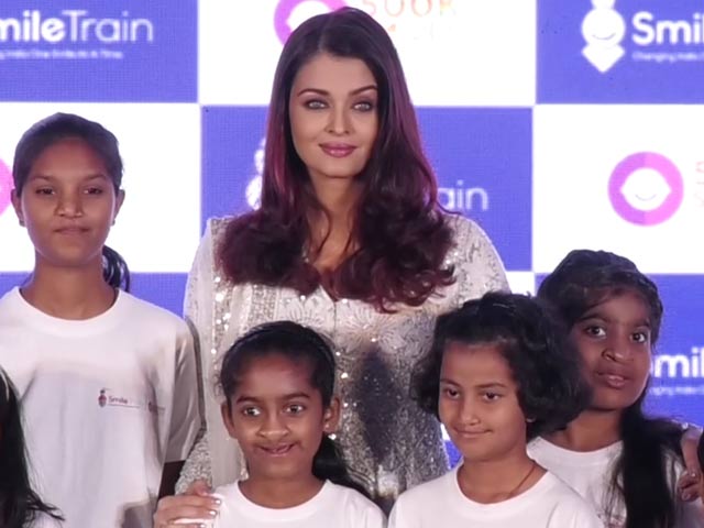 Aishwarya Rai Bachchan On Cleft Care By <i>Smile Train</i> Charity