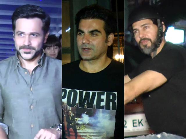 Celeb Spotting! Dino Snapped On His Bike, Emraan & Arbaaz Outside A Restaurant