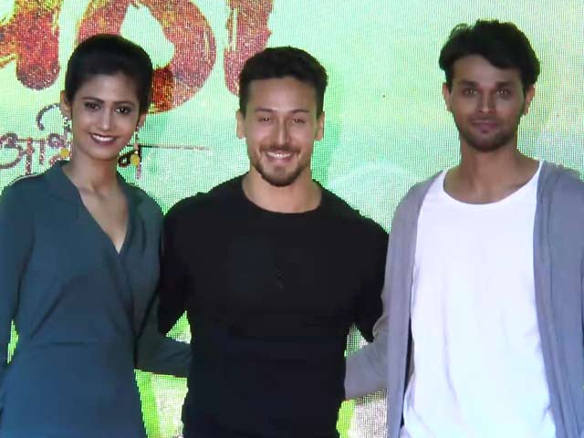 Tiger Shroff At The Trailer Launch Of Marathi Film <i>Gavthi</i>