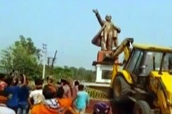 Where Tripura Lenin Statue Stood, Theories On Vandalism Also Pulled Down Where Tripura Lenin Statue Stood, Theories On Vandalism Also Pulled Down
