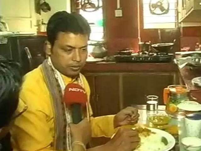 Video : In Tripura, Chief Minister Biplab Kumar Deb Is "Big B" To Supporters