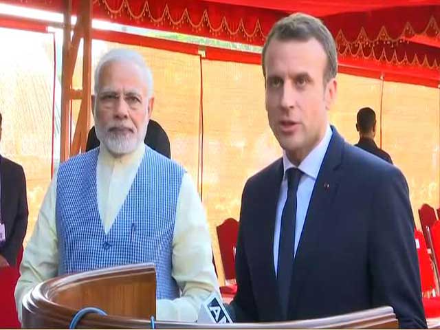 Video : Have 3 Main Objectives For My Visit To India, Says French President Macron