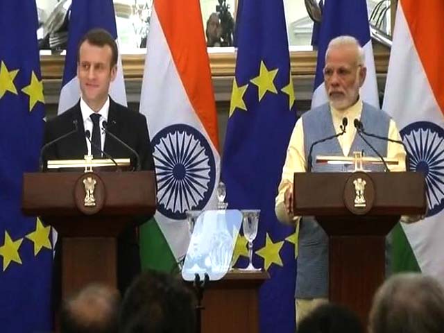 भारत- फ्रांस ने किए 14 साझा समझौतों पर दस्तखत