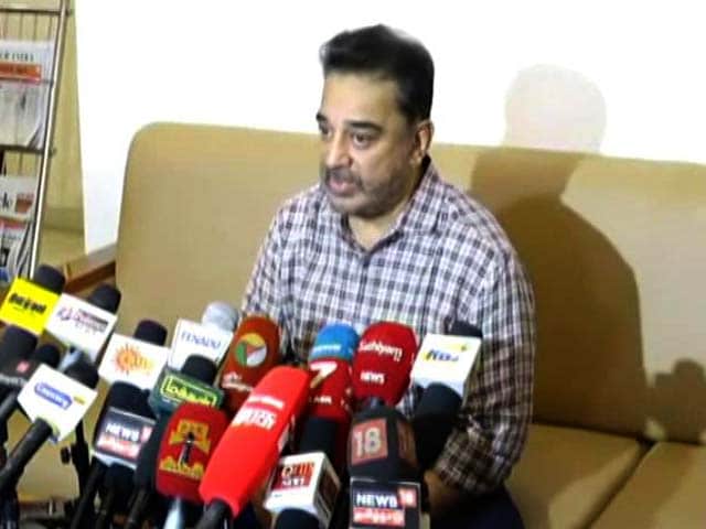 Video : Not Just Cauvery, Rajinikanth Silent On Many Other Issues: Kamal Haasan