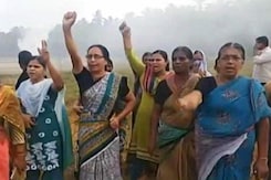 CPM Activists Allegedly Set Protesting Farmers' Tents On Fire In Kerala CPM Activists Allegedly Set Protesting Farmers' Tents On Fire In Kerala