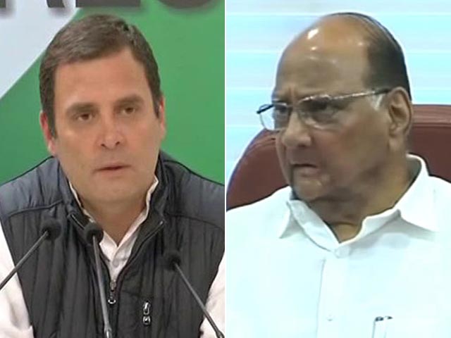 Rahul Gandhi Meets Sharad Pawar Hours After BJP's Bypoll Defeat