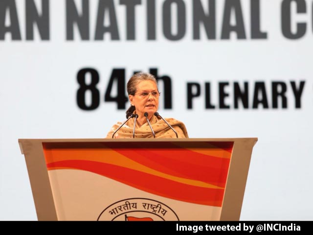 Video : Sonia Gandhi Says Modi Government Drunk On Power, Promises Were All Drama