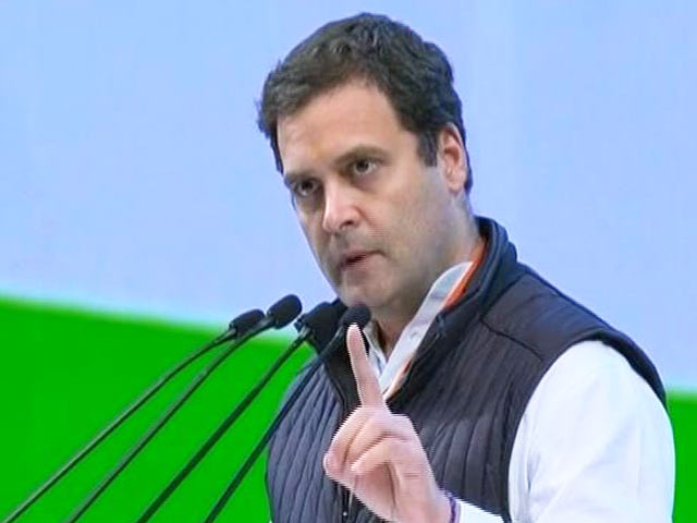 कांग्रेस महाधिवेशन: राहुल गांधी ने कार्यकर्ताओं को दी एकजुट होने की नसीहत