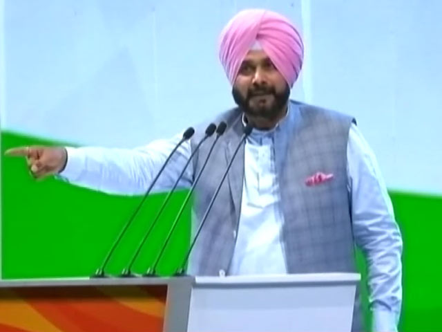 कांग्रेस महाधिवेशन में नवजोत सिंह सिद्धू का भाषण छाया