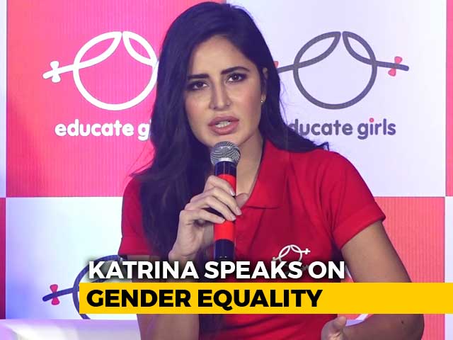 Video : Katrina Kaif On Girl Child Education & Gender Equality