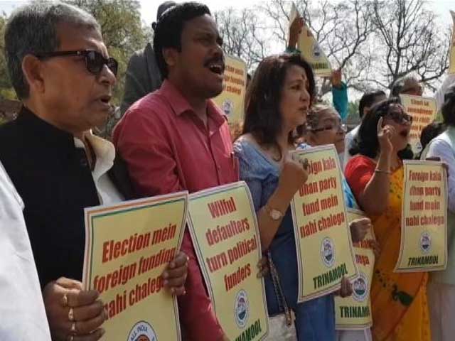 विदेशी चंदे पर दलों का दंगल