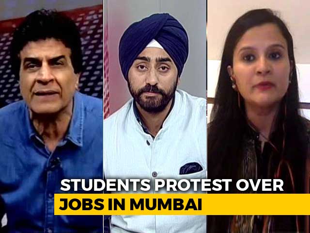 Video : Job-Seekers Bring Mumbai's Lifeline To A Stop