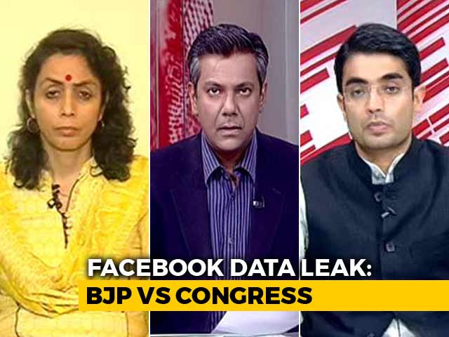 Video : Facebook Data Scandal: BJP, Congress Linked To Controversial Firm