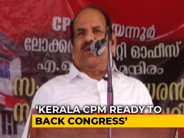Video : Ready To Vote Congress To Keep BJP Out, Says Left Leader In Kerala