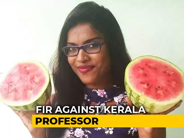 Video : Case Filed Against Kerala Professor Who Provoked Watermelon Protests