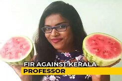 Case Filed Against Kerala Professor Who Provoked Watermelon Protests Case Filed Against Kerala Professor Who Provoked Watermelon Protests