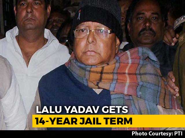 Fear For His Life, Says Son Tejashwi Yadav As Lalu Gets Huge Jail Term