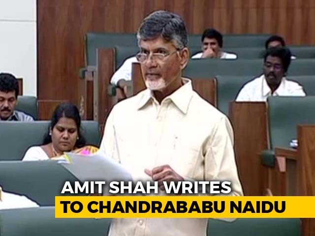 "Why Are You Spreading Lies?" Chandrababu Naidu Hits Back At Amit Shah