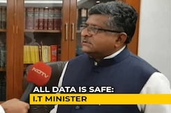 Under Modi Government, India Is Safe, Its Data Is Safe: Ravi Shankar Prasad Under Modi Government, India Is Safe, Its Data Is Safe: Ravi Shankar Prasad