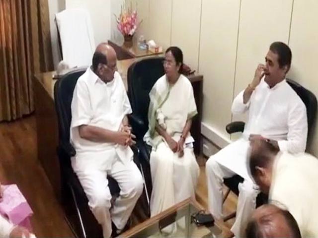 NDTV से बोले शरद पवार- विपक्षी पार्टियों की कोई बैठक नहीं