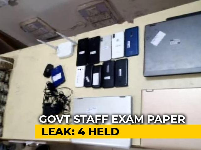 Video : Four Arrested From Delhi In SSC Exam Paper Leak Case