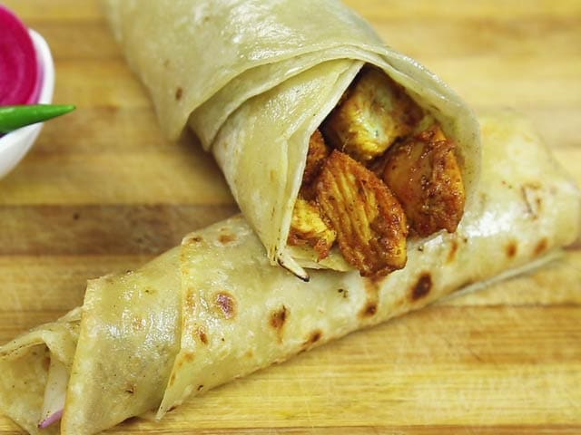 Chicken Kathi Roll Recipe