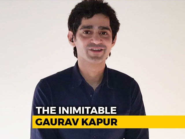 Video : When Gaurav Kapur Anchored A Show Without Shoes!
