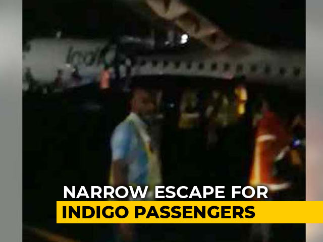 At Hyderabad Airport, Panic Over Tyre Burst Of An Indigo Plane, Passengers Safe