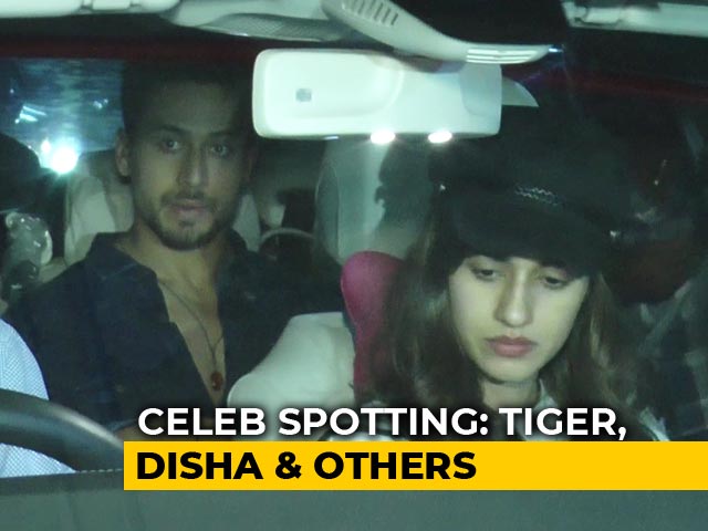 Celeb Spotting: Tiger Shroff, Disha Patani, Farah Khan & Others