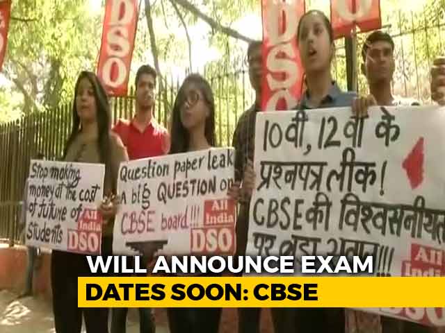 Video : No Need To Worry, Re-Exams In Students' Favour, Says CBSE Chief