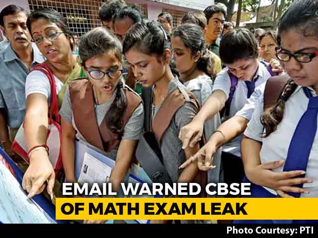 CBSE Ignored 2 Tip-Offs, Email On Paper Leak, Probe Reveals