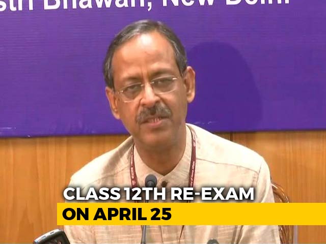 Video : Class 12 Re-Exam On April 25, Class 10 Students May Be Spared