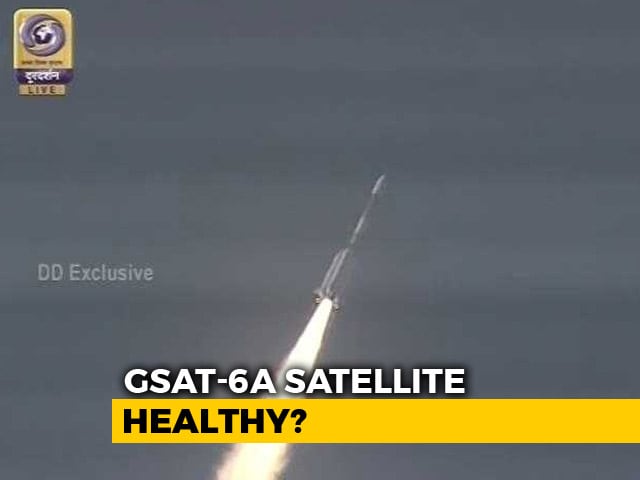 Video : In Major Setback, Contact With Satellite GSAT-6A Lost, Confirms ISRO