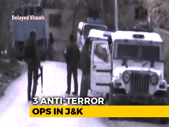Video : In Jammu And Kashmir Pre-Dawn Ops, 13 Terrorists Killed, 3 Soldiers Dead