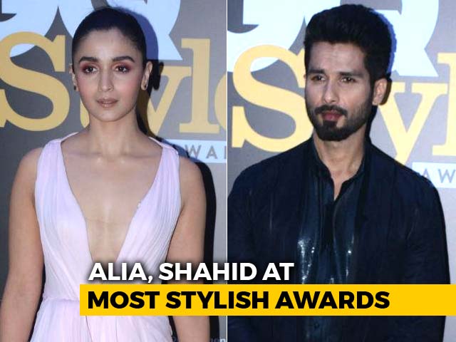 Alia Bhatt, Shahid Kapoor Take Home GQ Style Trophies