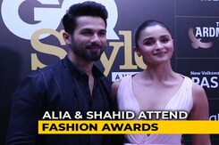 Alia Bhatt & Shahid Kapoor Attend Fashion Awards Alia Bhatt & Shahid Kapoor Attend Fashion Awards