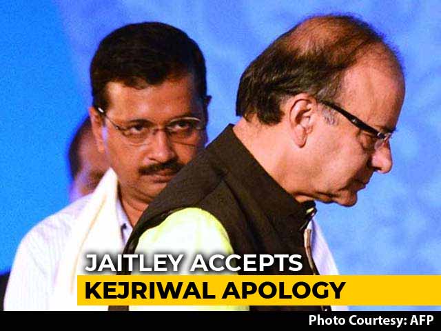 Let's End "Unsavoury Litigation": Arvind Kejriwal's Sorry To Arun Jaitley