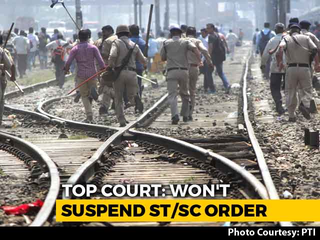 Video : Top Court Won't Suspend Order On SC/ST Act That Triggered Dalit Protests