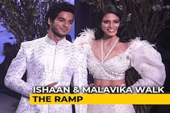 Ishaan Khattar & Malavika Mohanan Walk The Ramp Ishaan Khattar & Malavika Mohanan Walk The Ramp