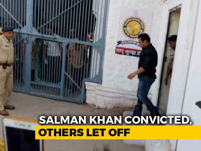 Video : Salman Khan Gets 5 Years In Jail For Killing Blackbuck