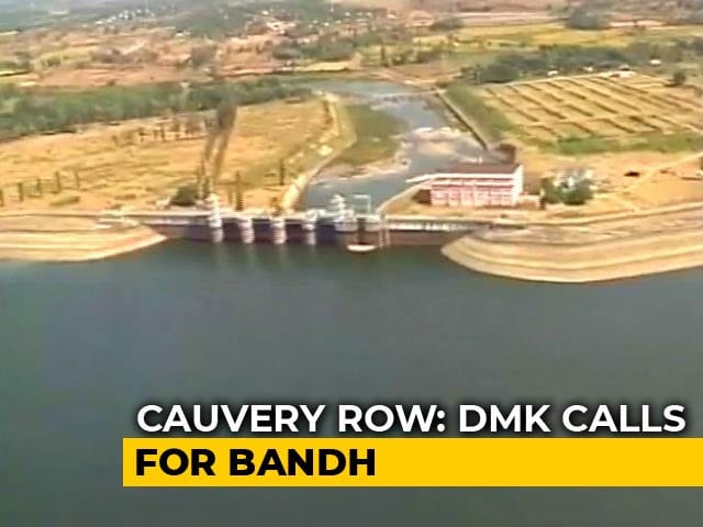 Video : Cauvery Issue: Tamil Nadu Shutdown Called By DMK, Other Opposition Parties Today